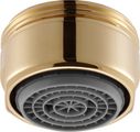 Neoperl Cascade SLC Strahlregler, M, A = 13.5 - 15 l/min, 24 x 1 mm, Farbe gold Bild 1