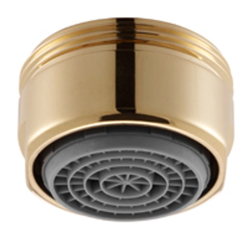 Neoperl SLC Strahlregler, M24 x 1, A = 13.5 - 15 l/min, Farbe gold Bild 1