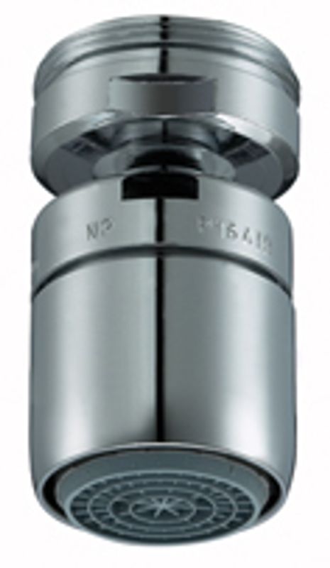 Neoperl Strahlregler CASCADE SLC, mit Kugelgelenk, M24 x 1, A=13.5 - 15 l/min, Farbe silberfarben Bild 1
