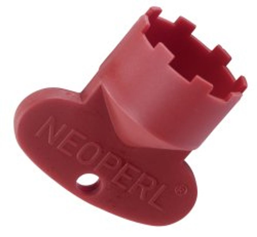 Neoperl CACHE Serviceschlüssel JR+SLIM AIR / M21.5 x 1, Kunststoff, Farbe rot Bild 1