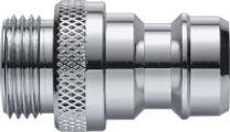 Neoperl Neomatic Kupplungsnippel Messing, AG 1/2" d: 16.5 mm SB, Farbe silberfarben Bild 1