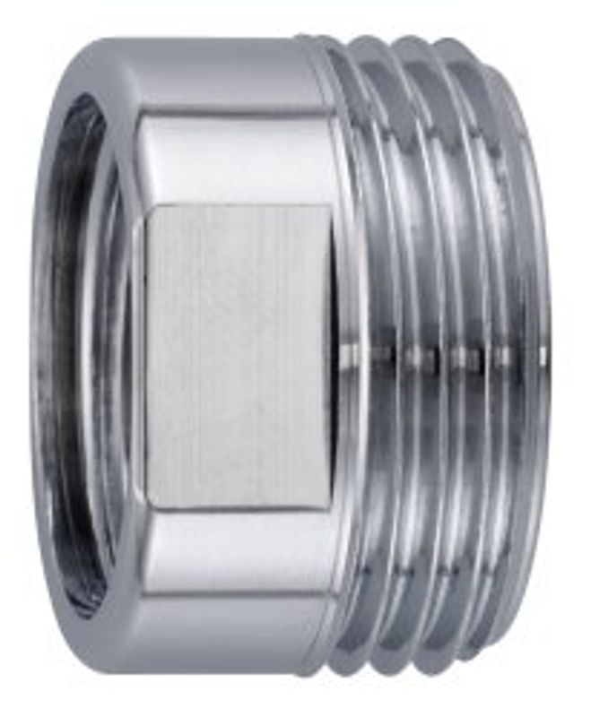Neoperl Reduktion Messing, 1/2" x 3/4" hoch, Farbe silberfarben Bild 1