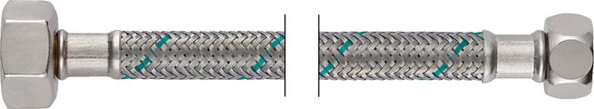 Neoperl Neoflex Panzerschlauch IG x IG, 1/2" x 3/8" 100 cm, DN 8 Bild 1