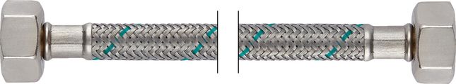 Neoperl Neoflex Panzerschlauch IG x IG, 1/2" x 1/2" 100 cm, DN 8 Bild 1