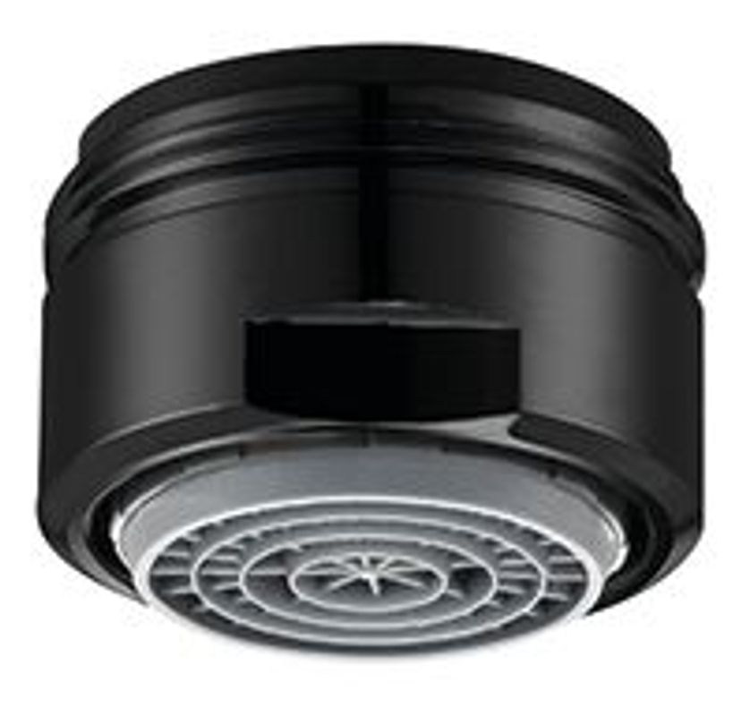 Neoperl Cara Black Strahlregler CASCADE SLC M24 x 1, A = 13.5 - 15 l/min, Farbe schwarz Bild 1