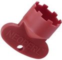 Neoperl CACHE Serviceschlüssel JR+SLIM AIR / M, Kunststoff, 21.5 x 1 mm, Farbe rot Bild 2