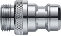 Neoperl Neomatic Kupplungsnippel Messing, AG 1/2" d: 16.5 mm SB, Farbe silberfarben Bild 2