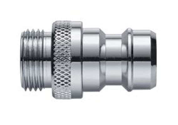 Neoperl Kupplungsnippel Messing, AG 1/2" d: 16.5 mm SB, Farbe silberfarben Bild 2
