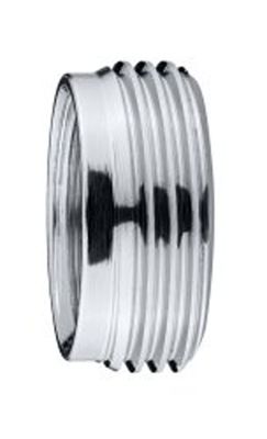 Neoperl Reduktion Messing, 1/2" x 3/4" flach, Farbe silberfarben Bild 2