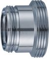 Neoperl Reduktion Messing, M x M, 18 x 1 mm, Farbe silberfarben Bild 2