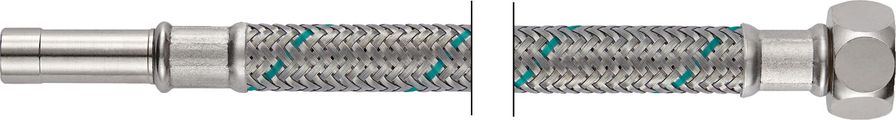 Neoperl NEOFLEX Panzerschlauch DN 8 Rohrstutzen x IG, 10 mm x 3/8", 30 cm Bild 2