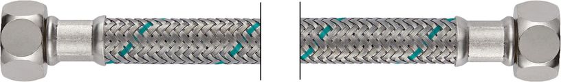 Neoperl NEOFLEX Panzerschlauch IG x IG, 3/8" x 3/8", 30 cm, DN 8 Bild 2