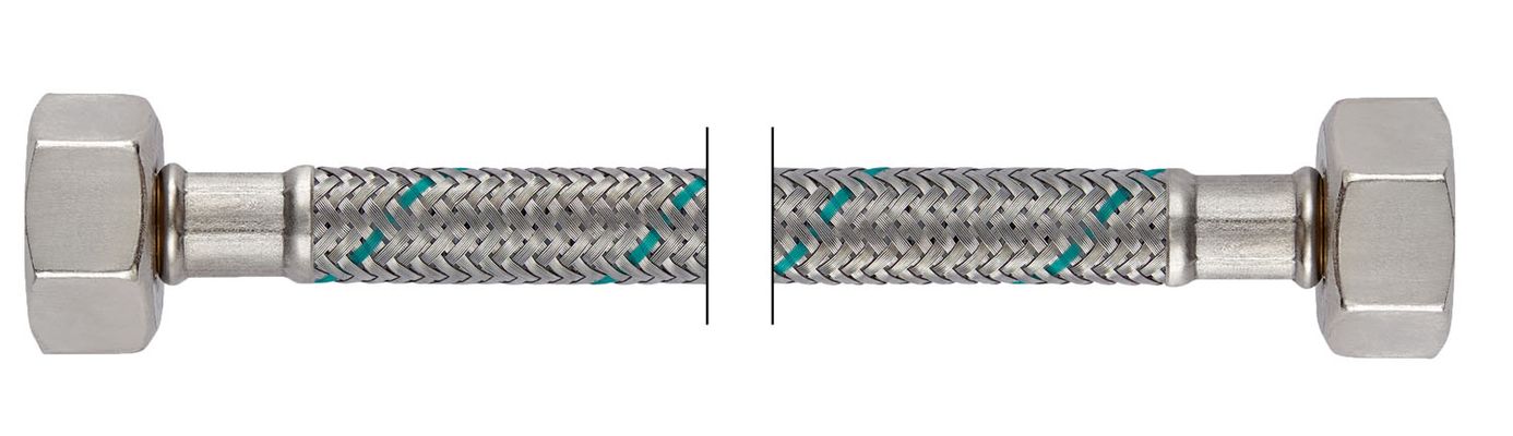 Neoperl IG x IG, 1/2" x 1/2" 100 cm, DN 8 Bild 2