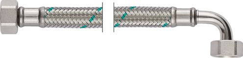 Neoperl Neoflex Panzerschlauch IG x IG gebogen, 3/4" x 3/4" 150 cm, DN 13 Bild 2