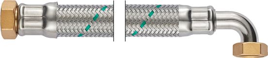 Neoperl Neoflex Panzerschlauch IG x IG gebogen, 1" x 1" 50 cm, DN 25 Bild 2