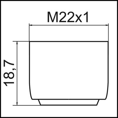 Neoperl SLC StrahlreglerSchachtel, M22 x 1, A = 13.5 - 15 l/min, Farbe silberfarben Bild 3