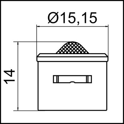 Neoperl LongLife Design Innenteil m / Dicht./, 3/8"/M18 V=FULL FLOW, Farbe silberfarben Bild 3