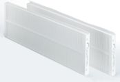 Zehnder Filterset ComfoAir Q 350/450/600 G4, Inhalt 2 Stück, Farbe weiß Bild 1