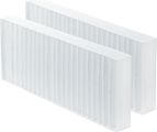 Zehnder Paul Filterset, für Novus 300/450, G4, Inhalt 2 Stück, Farbe weiß Bild 1