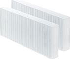Zehnder Paul Filterset, für Novus 300/450, G4, Inhalt 2 Stück, Farbe weiß Bild 2