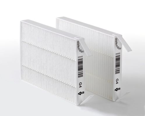 Zehnder Filterset G4 Inhalt 10 Stück, Farbe weiß Bild 2