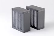 Zehnder ComfoWell Aktivkohlefilter CW-FC 420, Inhalt 1 Stück, 200 x 225 x 198 mm, Farbe graphit Bild 2