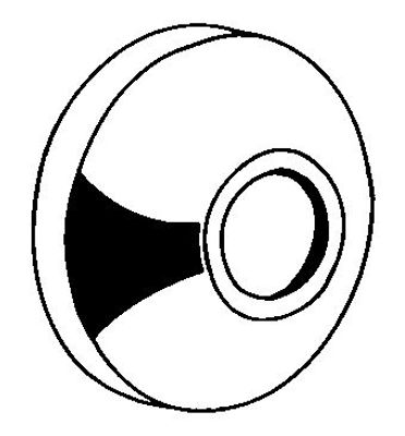 Grohe Rosette, für Unterputz-Ventil 80 mm, Farbe silberfarben Bild 2