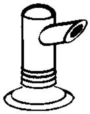 Hansgrohe Spülmittelspender Einbauversion 300ml, 80 x 54 x 92 mm, Farbe chrom Bild 2