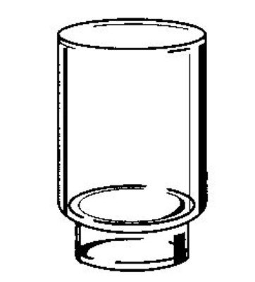 Keuco Acrylglasbecher lose zu Serie City, Farbe transparent Bild 3