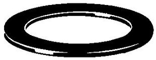 Viega Dichtung in 2- Gummi, 46,0 x 56,5 x 3,0 mm, Farbe schwarz Bild 3