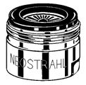 Neoperl NEOSTRAHL Laminar Strahlformer, M28 x 1, voller Durchfluss, silberfarben Bild 3